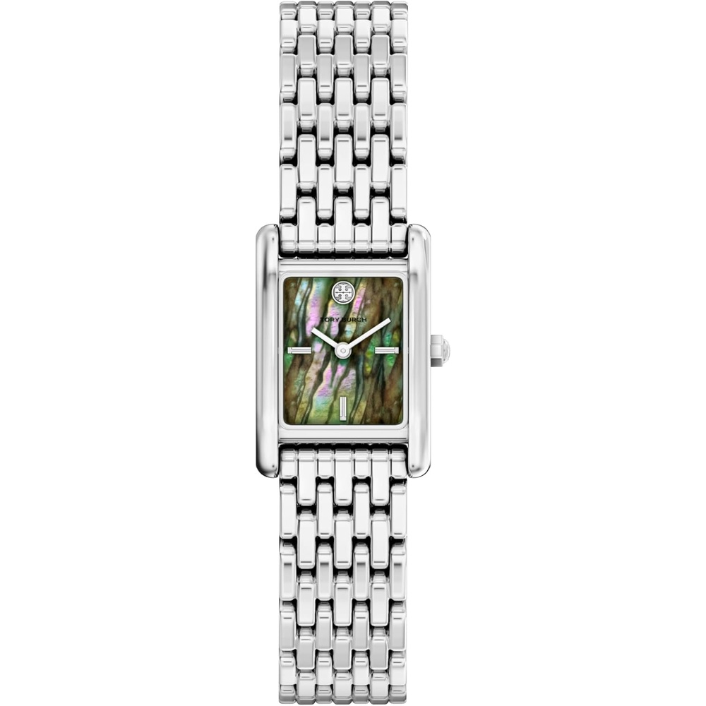 image:imageTory Burch Womens Eleanor Stainless Steel WatchSilverBlack