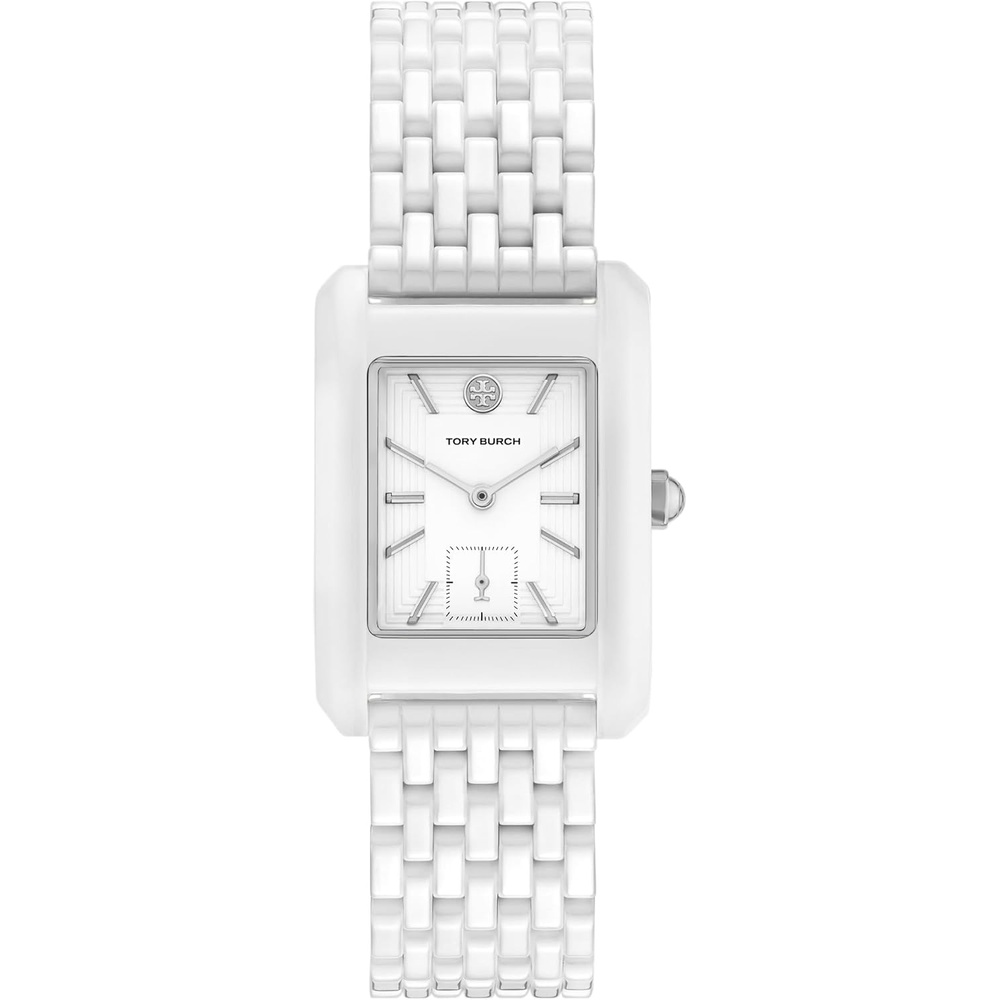 image:imageTory Burch Womens Eleanor Stainless Steel WatchWhite