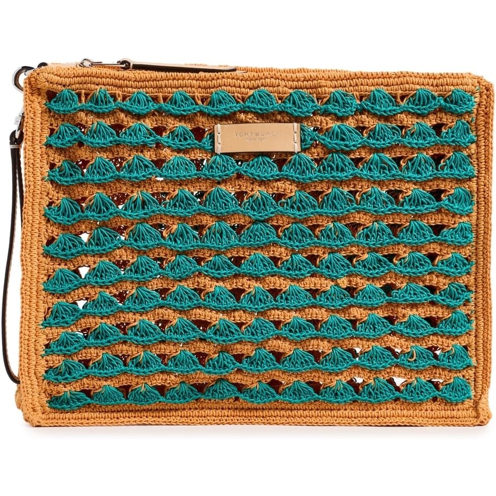 image:imageTory Burch Womens Ella HandCrocheted PouchMulti