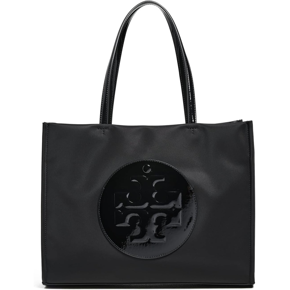 image:imageTory Burch Womens Ella Patent Small ToteBlack Patent