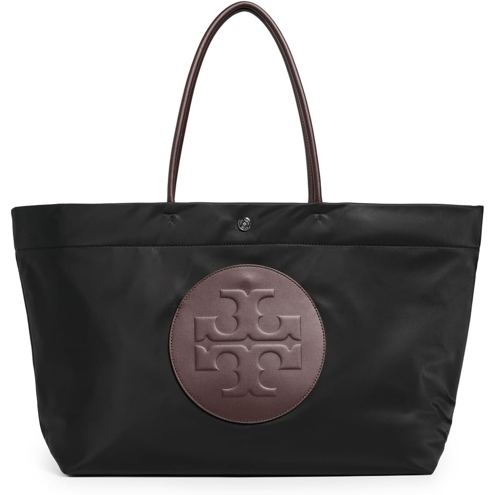 image:imageTory Burch Womens Ella Twist Reversible ToteBlack