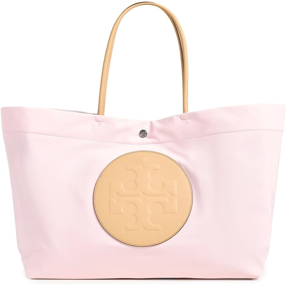 image:imageTory Burch Womens Ella Twist Reversible ToteRose Mist