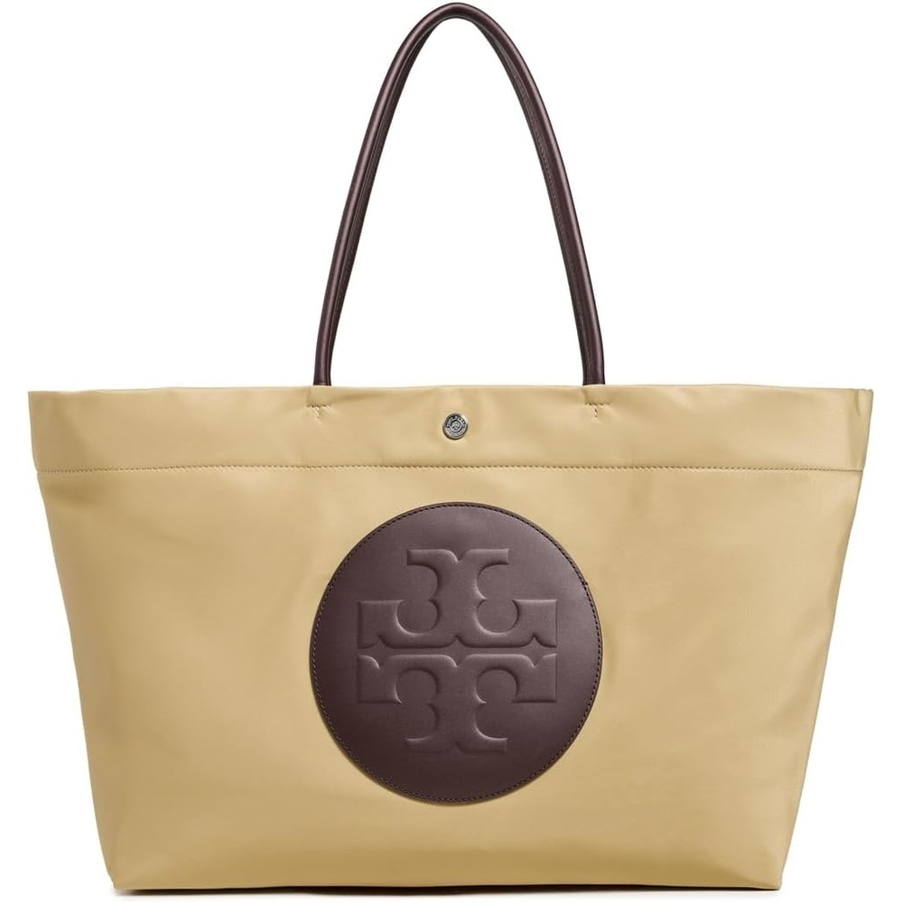 image:imageTory Burch Womens Ella Twist Reversible ToteWheat