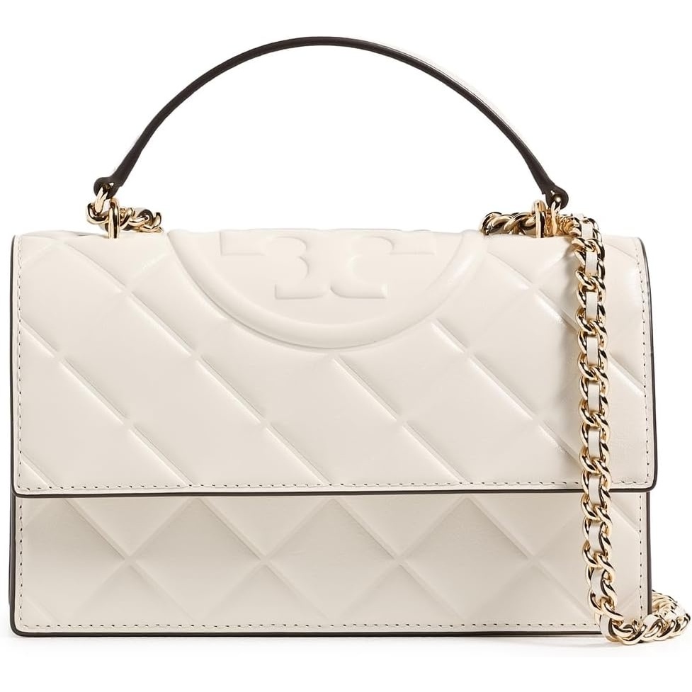 image:imageTory Burch Womens Fleming Convertible Shoulder BagLight Cream