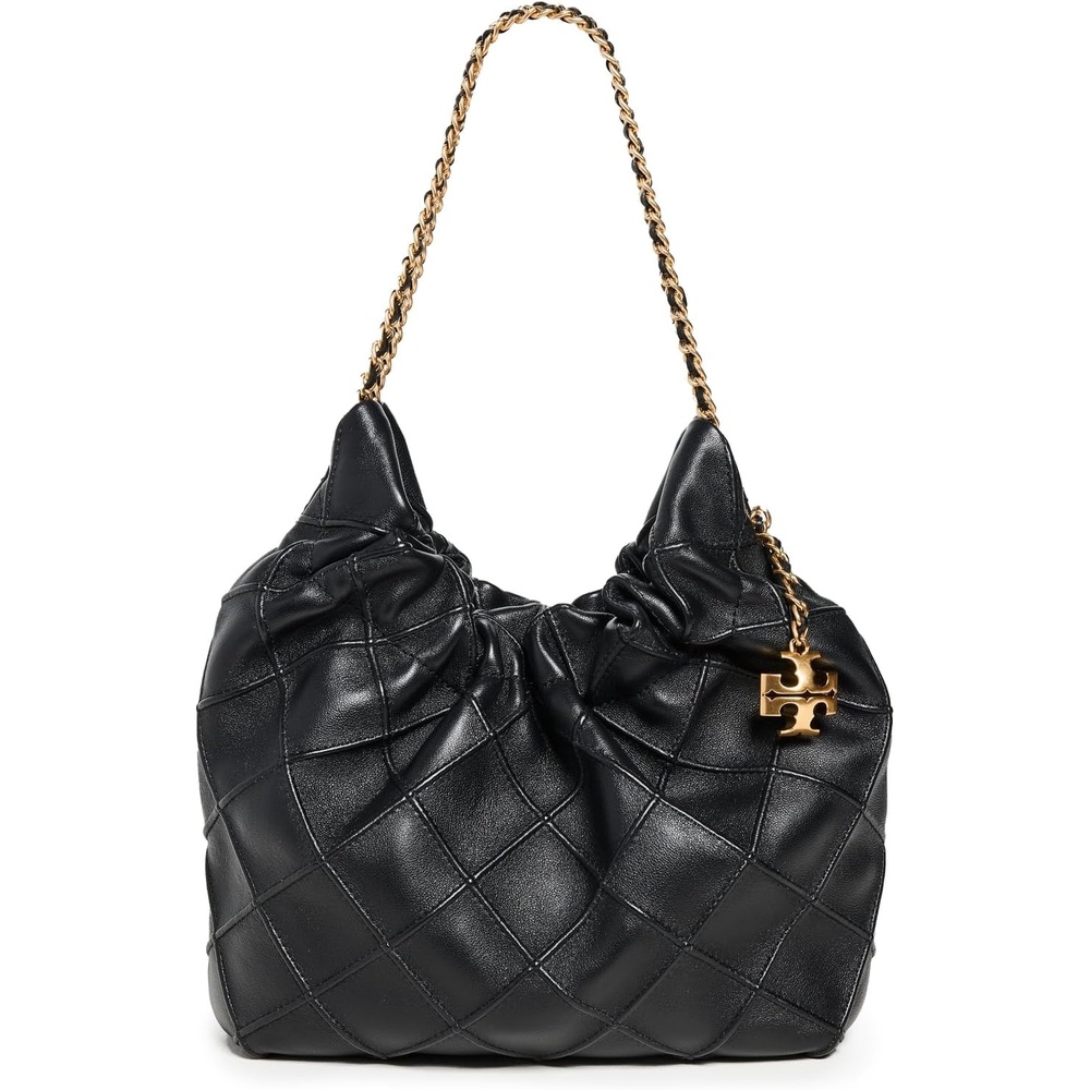 image:imageTory Burch Womens Fleming Mini Hobo BagBlack