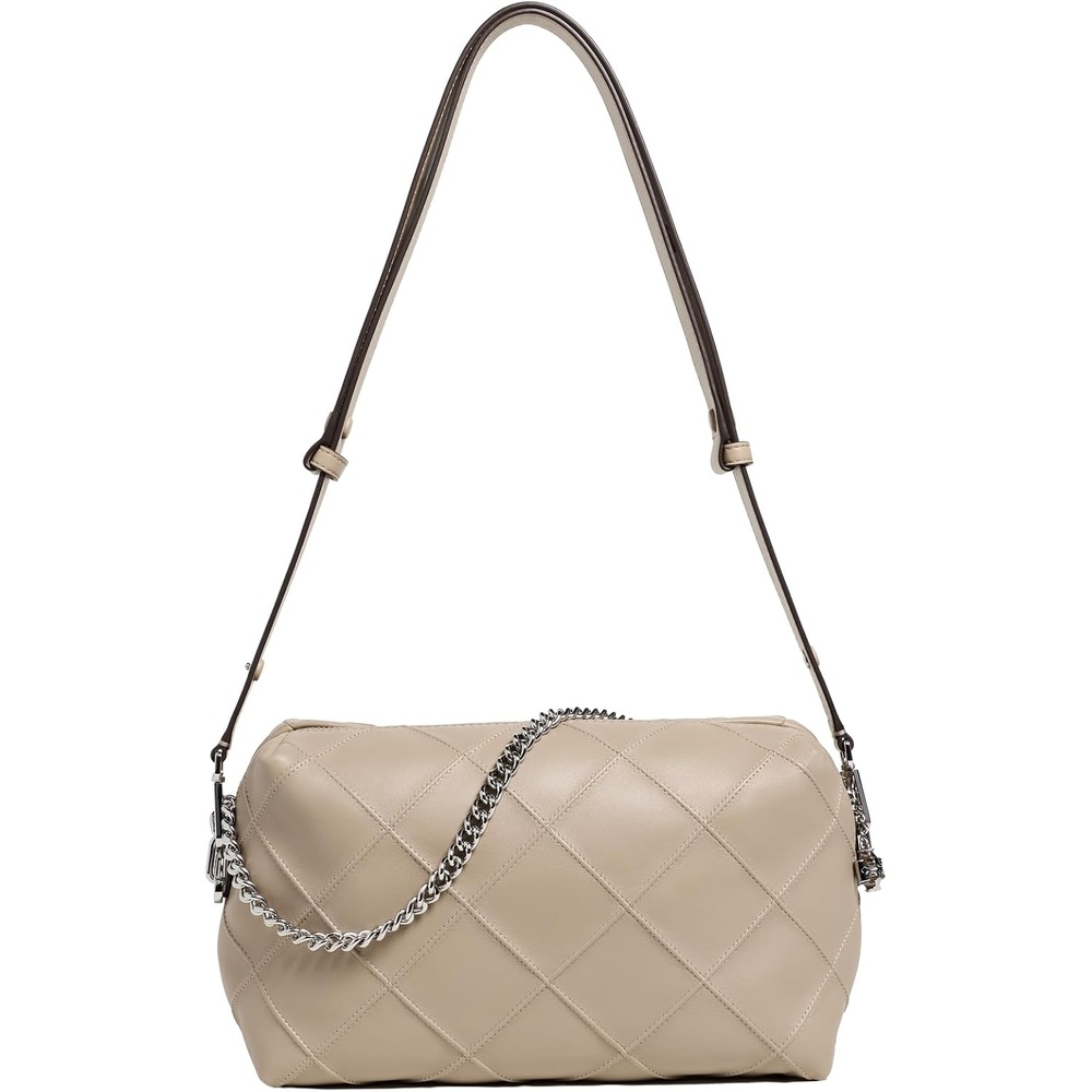 image:imageTory Burch Womens Fleming Soft Large Crossbody BagSoft Cement