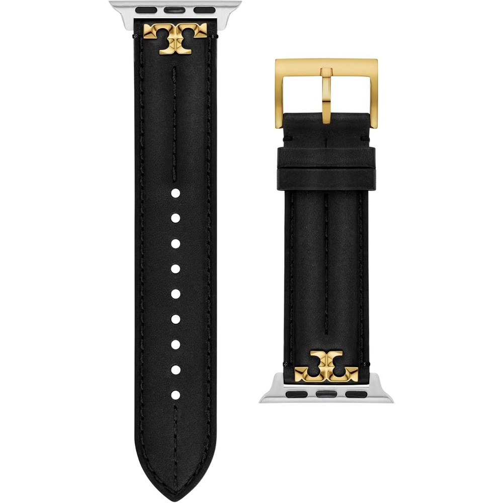 image:imageTory Burch Womens Kira 38404142mm Band For Apple WatchBlack Logo