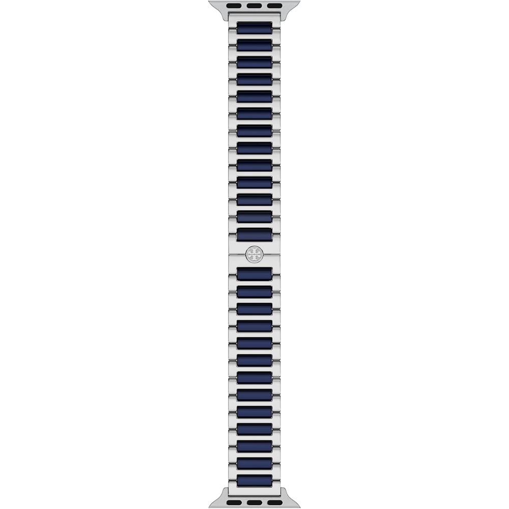 image:imageTory Burch Womens Kira 38404142mm Band For Apple WatchSilverBlue