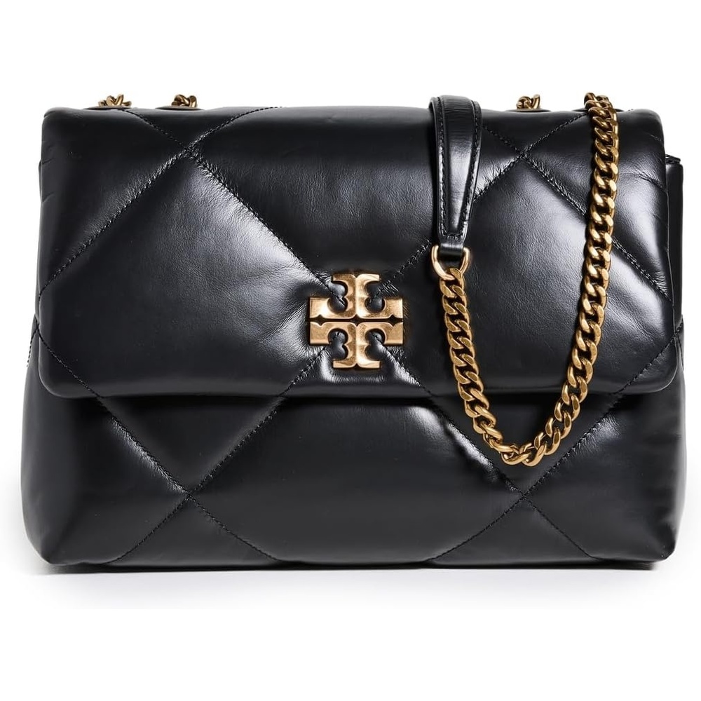 image:imageTory Burch Womens Kira Diamond Quilt Convertible Shoulder BagBlack