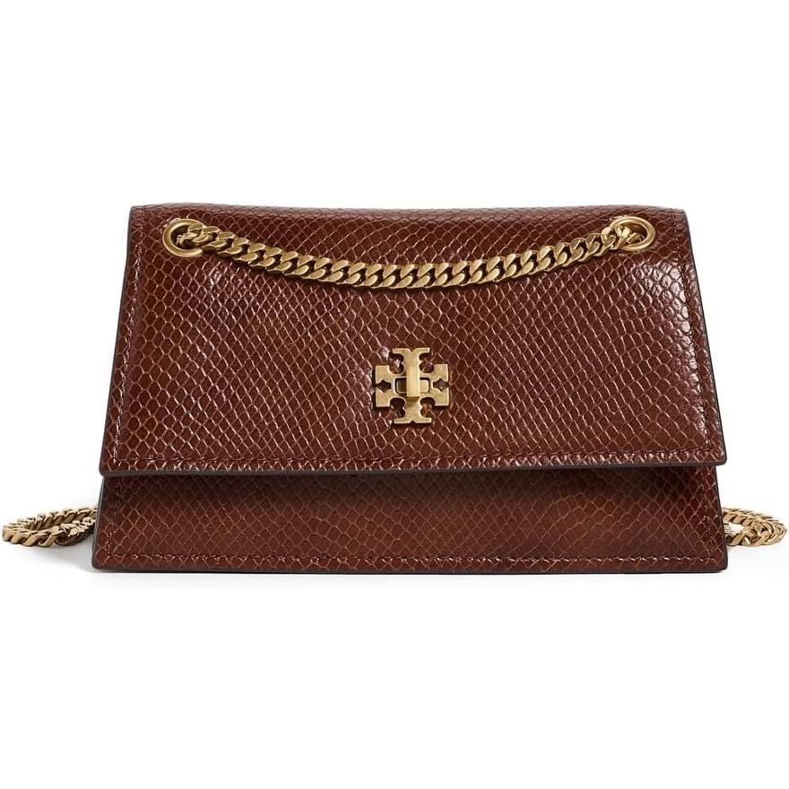 image:imageTory Burch Womens Kira Embossed Snake Mini Shoulder BagSweet Maple