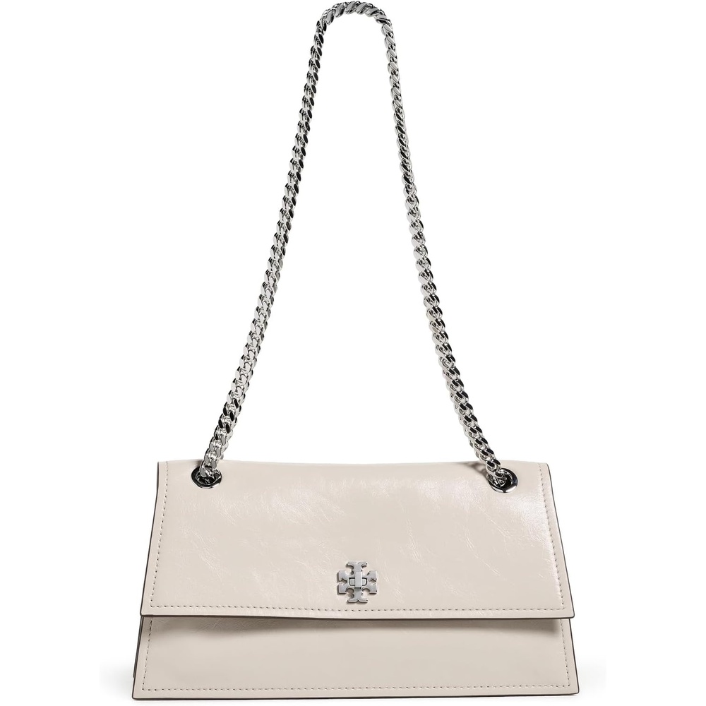 image:imageTory Burch Womens Kira Turnlock Shoulder BagDove Gray