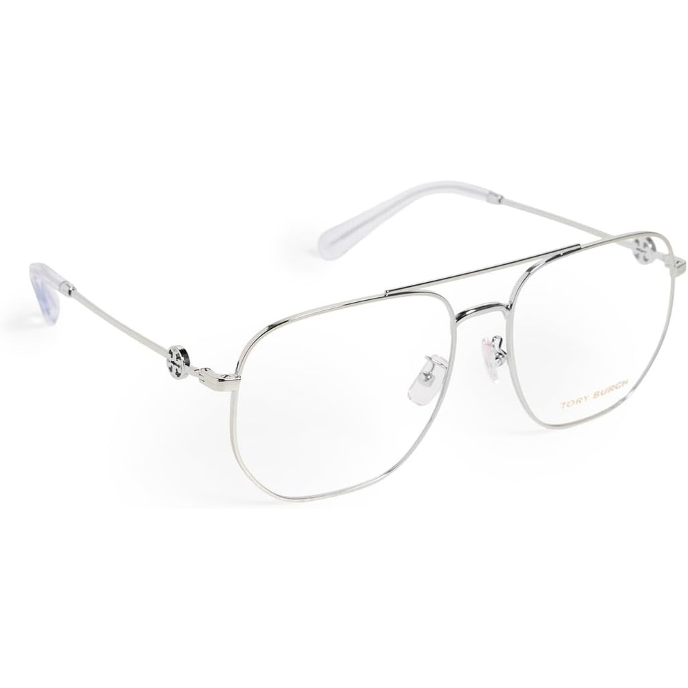 image:imageTory Burch Womens Miller Metal Pilot EyeglassesSilver