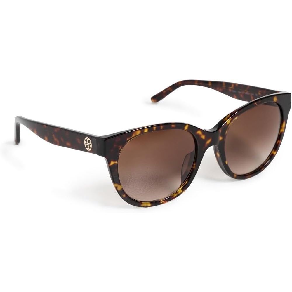 image:imageTory Burch Womens Miller Phantos SunglassesDark Tortoise