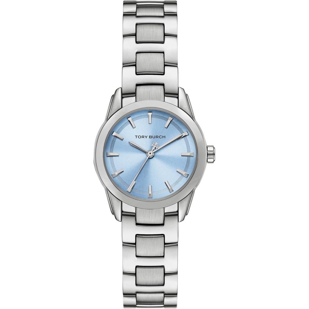 image:imageTory Burch Womens Miller Stainless Steel WatchSilverBlue