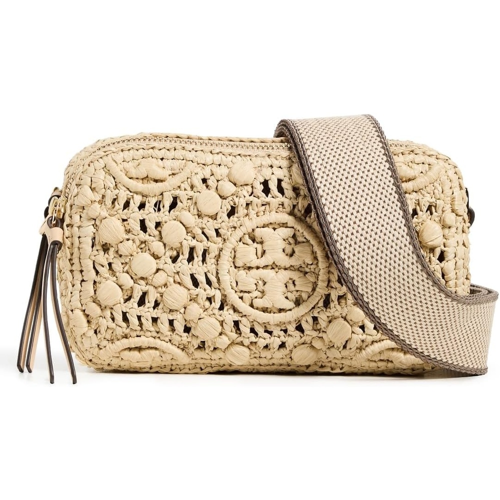image:imageTory Burch Womens Mini Miller Crossbody BagNatural