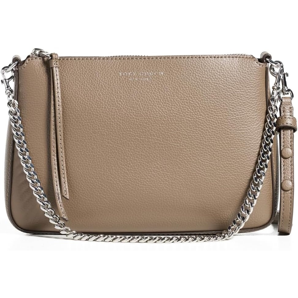 image:imageTory Burch Womens Perry Small Shoulder BagWild Mushroom