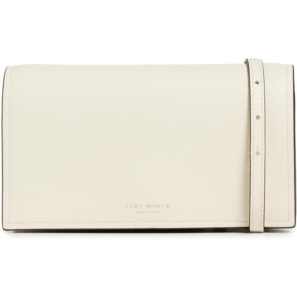 image:imageTory Burch Womens Perry Wallet CrossbodyLight Cream