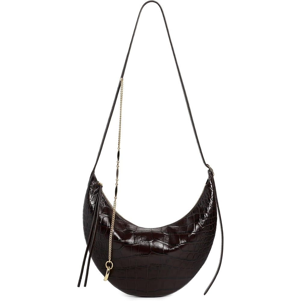 image:imageTory Burch Womens Pierced Embossed Croc Crossbody BagCoco