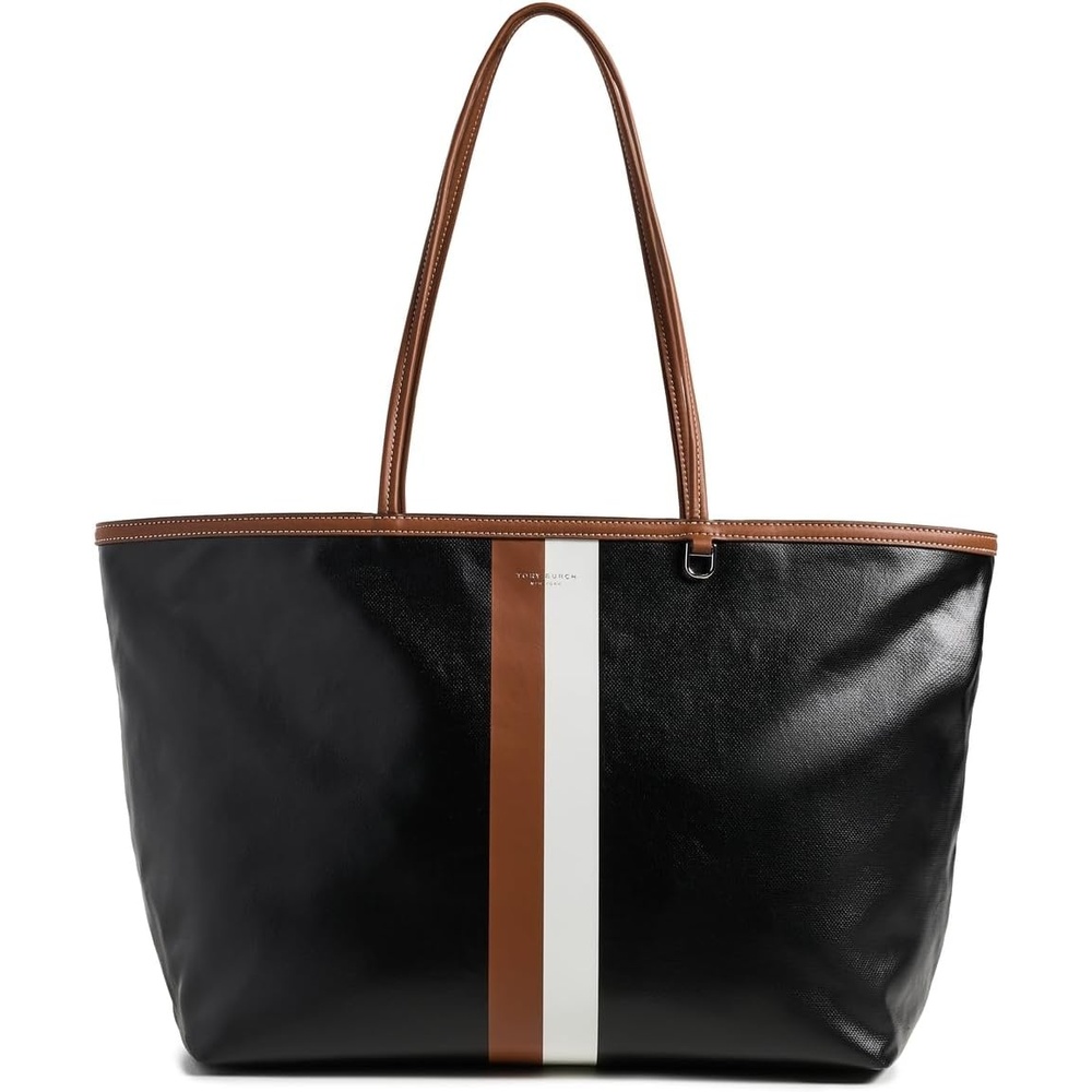 image:imageTory Burch Womens Racer Printed ToteBlack