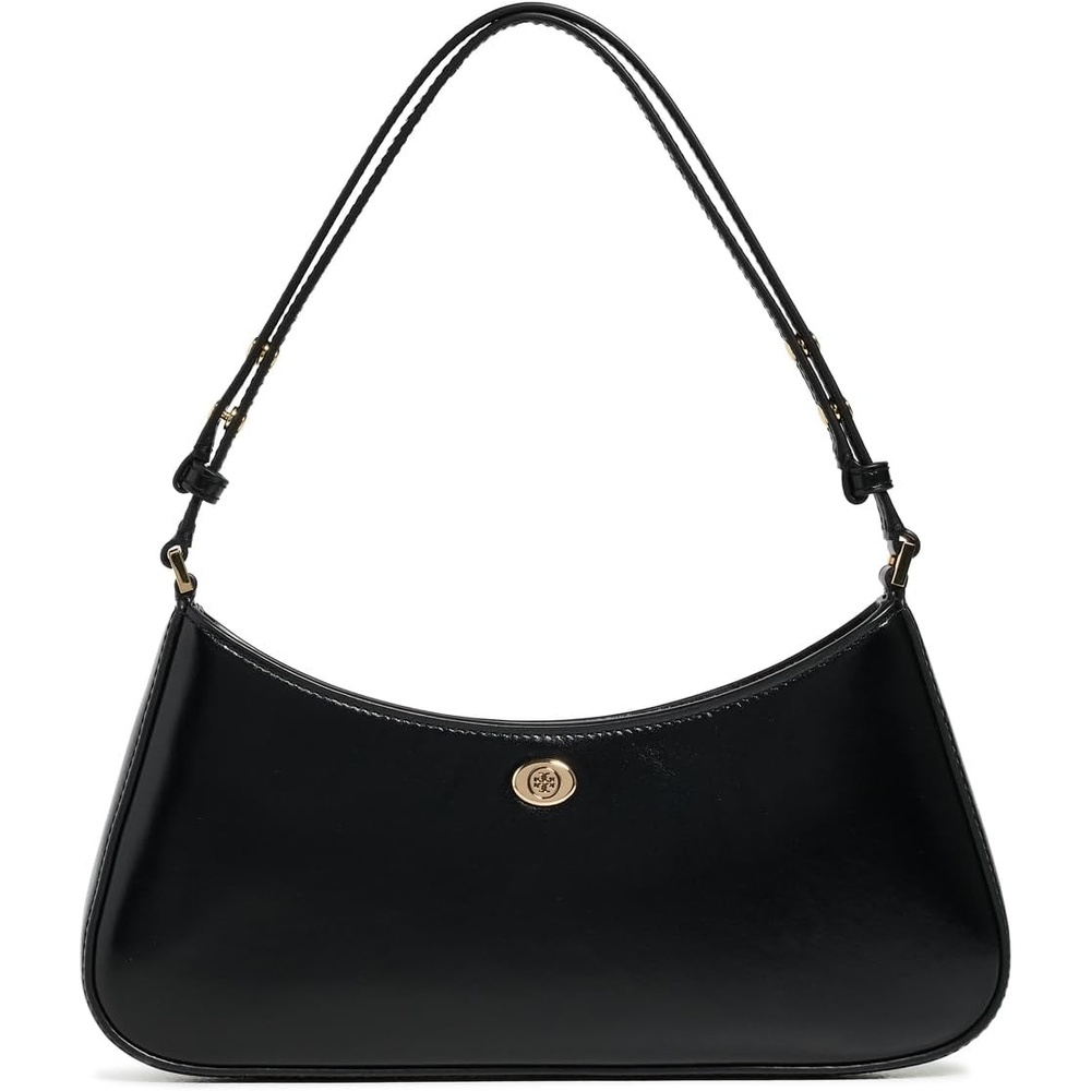 image:imageTory Burch Womens Robinson Zip Top Shoulder BagBlack