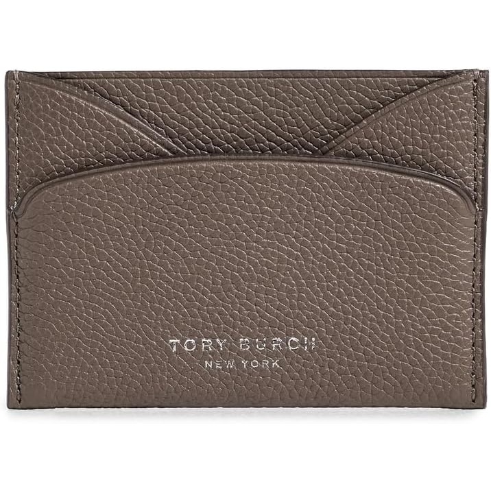 image:imageTory Burch Womens Romy Flat Card Case Wild Mushroom One SizeWild Mushroom