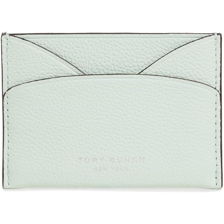 image:imageTory Burch Womens Romy Flat Card CaseLight Green