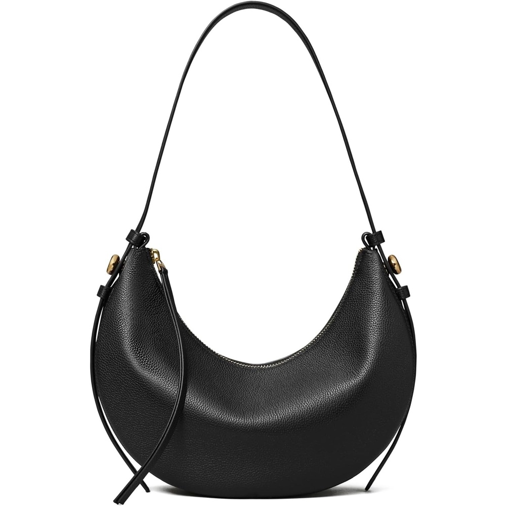 image:imageTory Burch Womens Romy Half Moon BagBlack