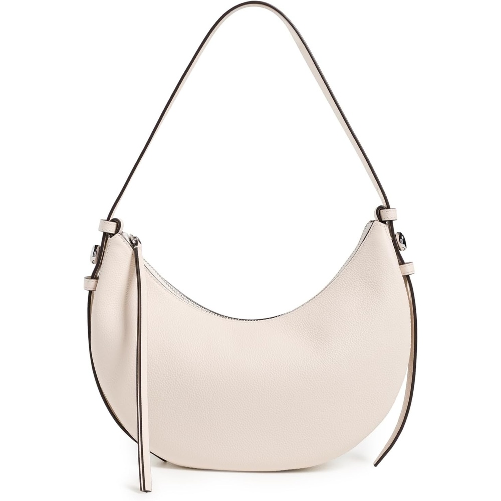 image:imageTory Burch Womens Romy Half Moon BagLight Cream