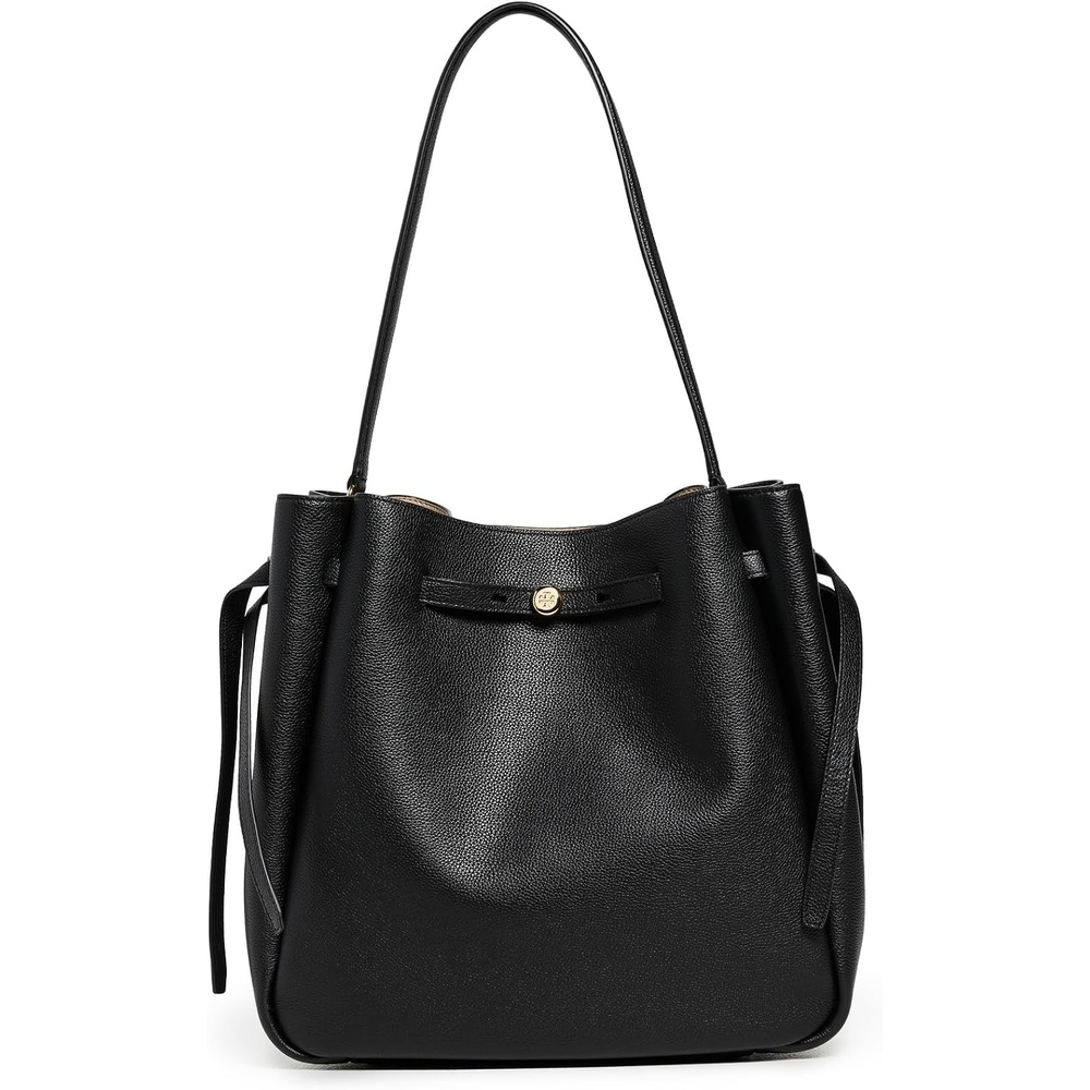 image:imageTory Burch Womens Romy Large Bucket BagBlack