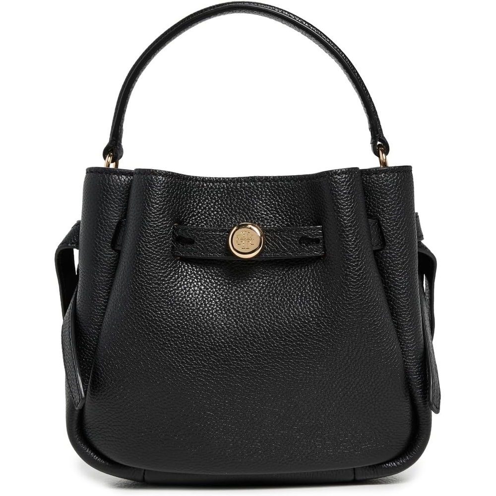 image:imageTory Burch Womens Romy Mini Bucket BagBlack