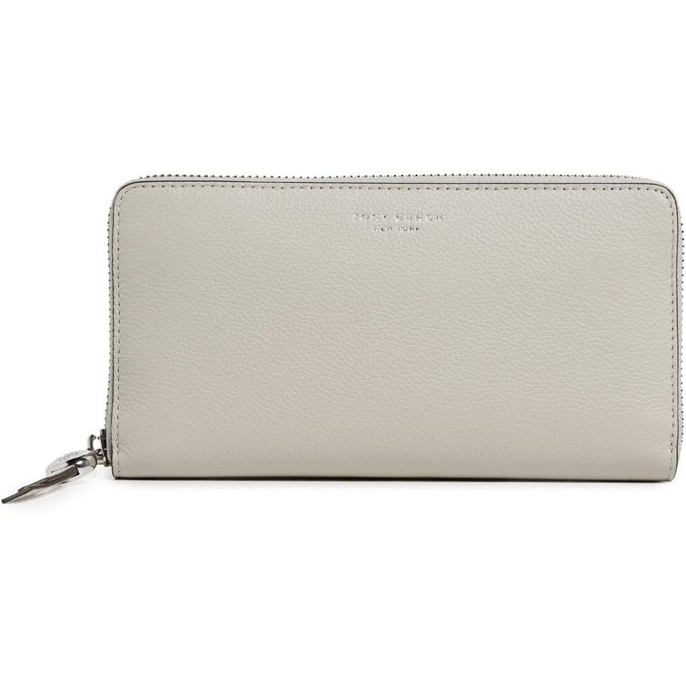 image:imageTory Burch Womens Romy Zip Continental Wallet Dove Gray One SizeDove Gray