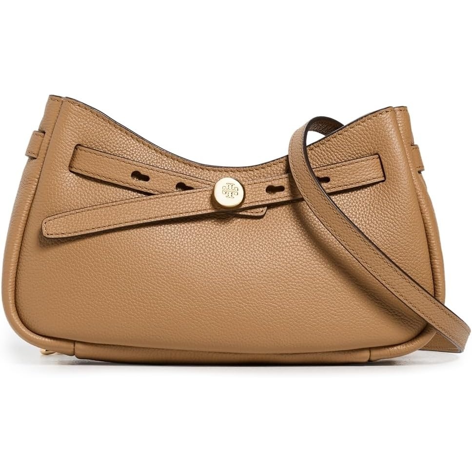 image:imageTory Burch Womens Romy Zip Top Crossbody BagTiramisu