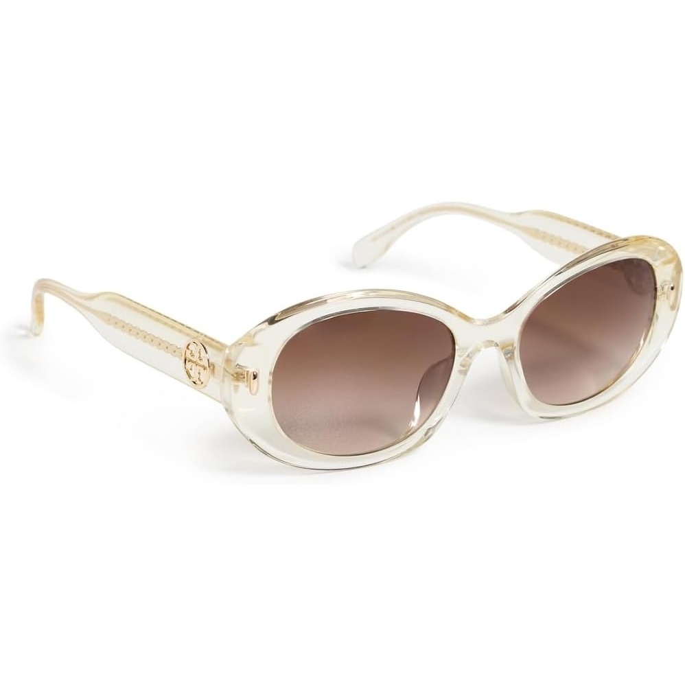 image:imageTory Burch Womens SunglassesTransparent Pinot  Brown Gradient Polyamide StandardBrown Gradient