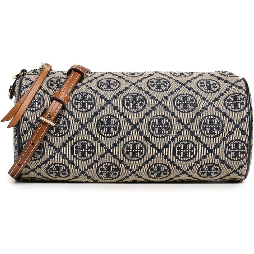image:imageTory Burch Womens T Monogram Cylinder BagTory Navy