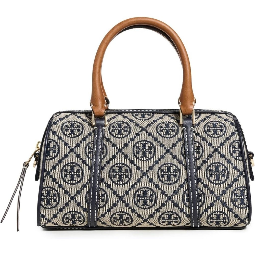 image:imageTory Burch Womens T Monogram Mini Barrel BagTory Navy