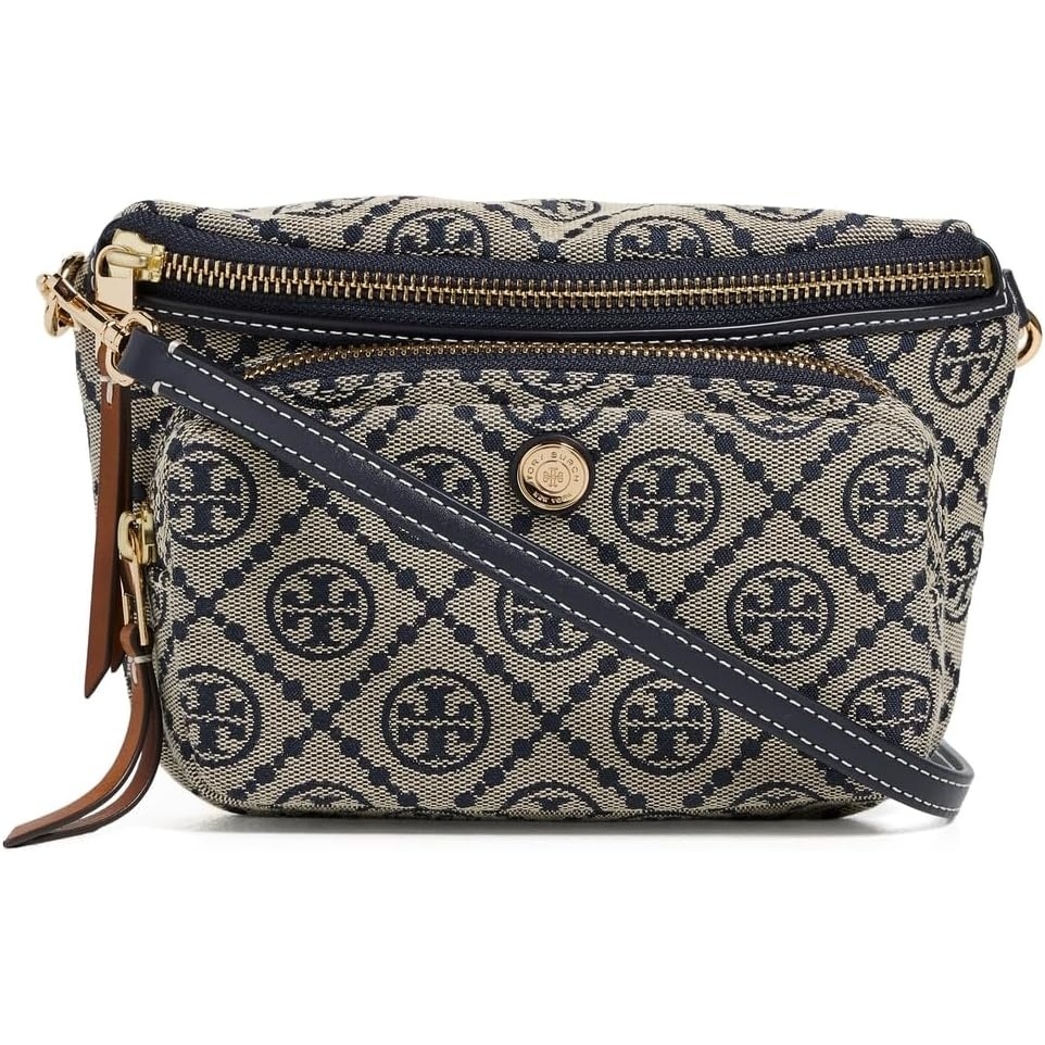 image:imageTory Burch Womens T Monogram Mini Belt Bag Tory Navy One SizeTory Navy