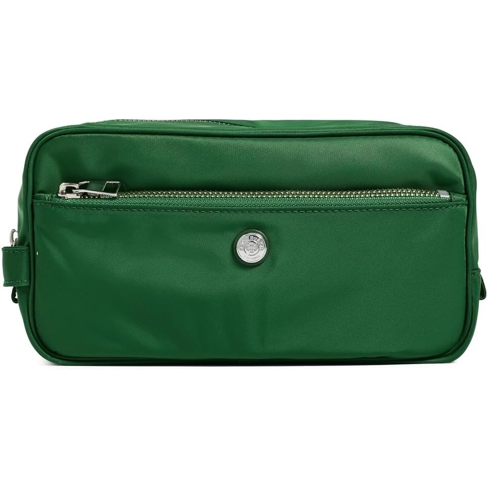 image:imageTory Burch Womens Twist Medium Cosmetic Case Basil One SizeBasil