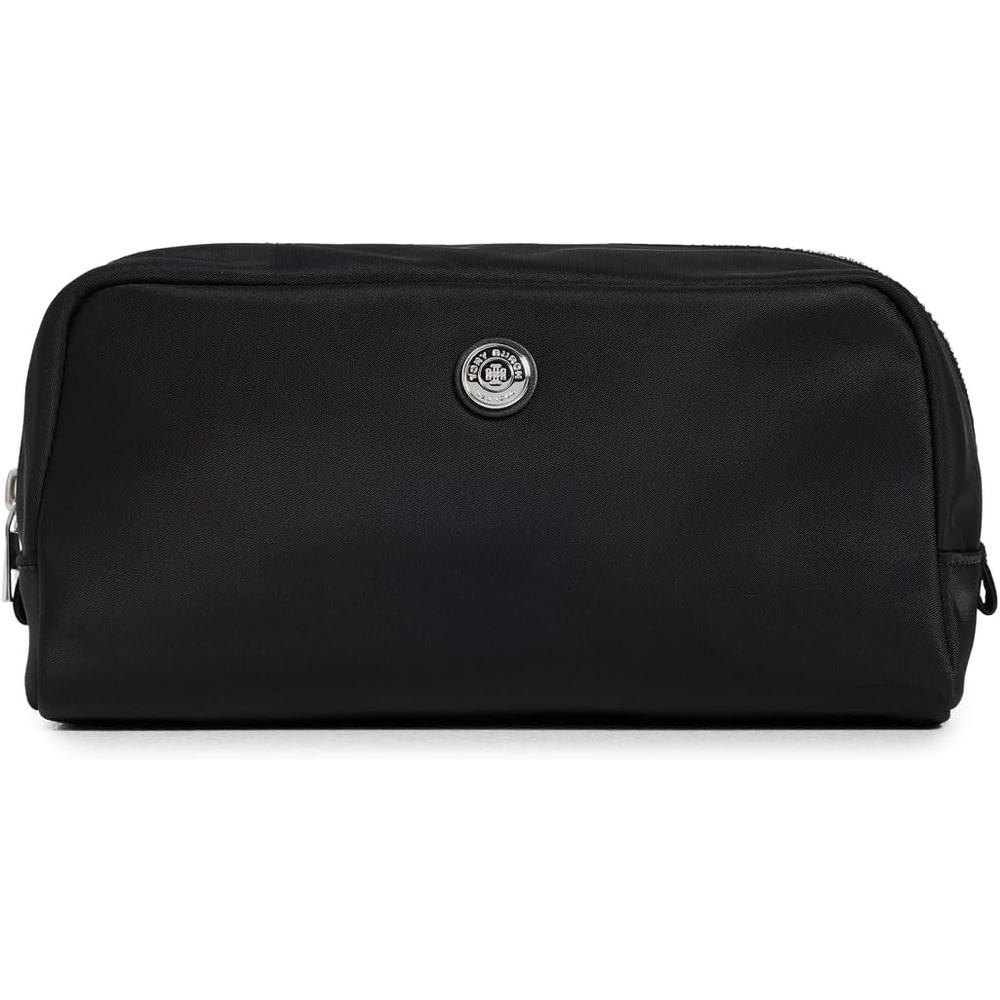image:imageTory Burch Womens Twist Medium Cosmetic Case Black One SizeBlack
