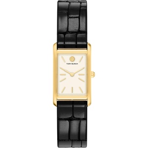 Tory Burch Eleanor Watch for Women(Slim Black/Gold)