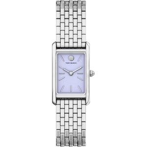 Tory Burch Eleanor Watch for Women(Slim Silver)