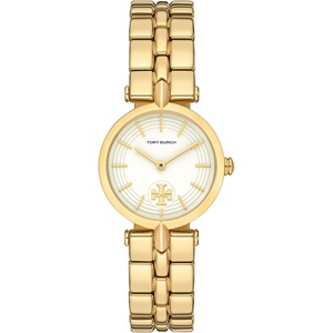 Tory Burch Women’s Kira Stainless Steel Watch(Gold)
